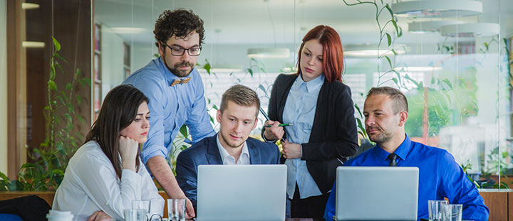 Data consulting team discussion